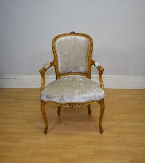 EARLY 20TH CENTURY FRENCH ARMCHAIR - ADDITIONAL PHOTO 4