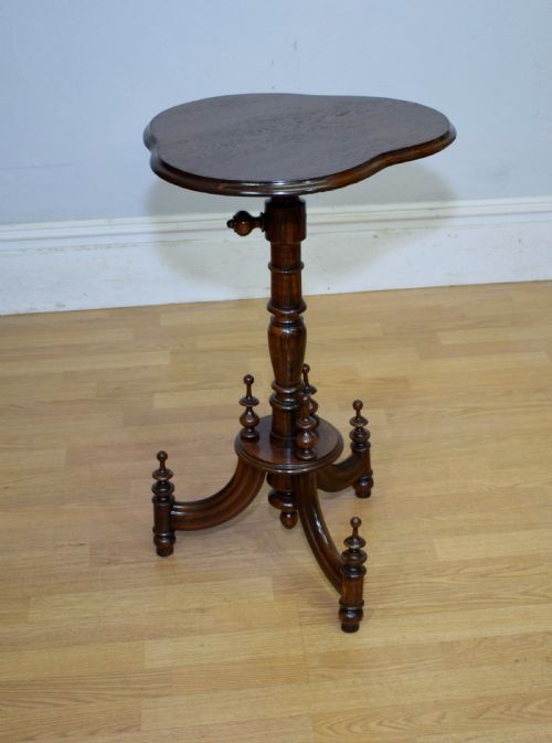 EARLY 20TH CENTURY OAK TRIPOD TABLE - ADDITIONAL PHOTO 10
