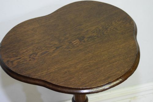 EARLY 20TH CENTURY OAK TRIPOD TABLE - ADDITIONAL PHOTO 15