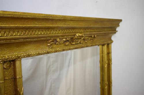 EARLY 20TH CENTURY LARGE DECORATIVE MIRROR - ADDITIONAL PHOTO 10