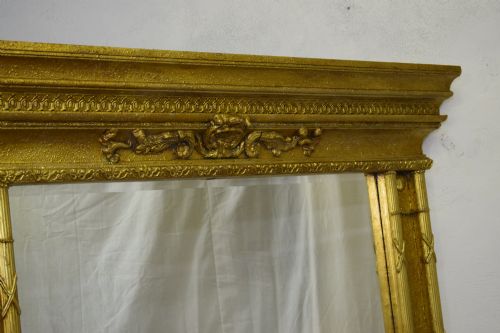 EARLY 20TH CENTURY LARGE DECORATIVE MIRROR - ADDITIONAL PHOTO 14