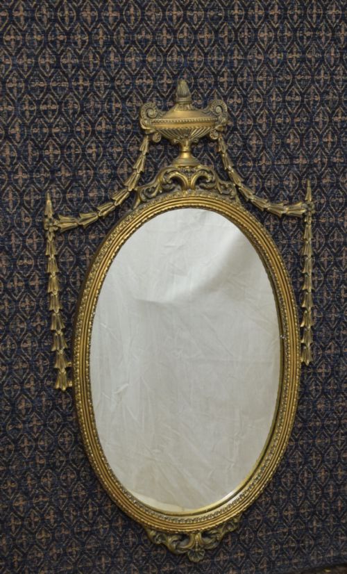 OVAL ADAMS STYLE MIRROR - ADDITIONAL PHOTO 7