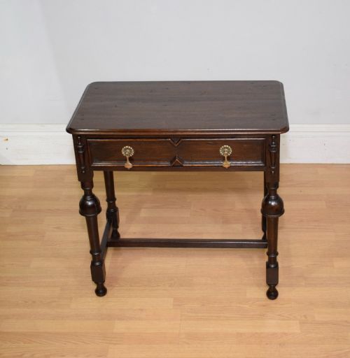 EARLY 20TH CENTURY OAK JACOBEAN TABLE - ADDITIONAL PHOTO 1
