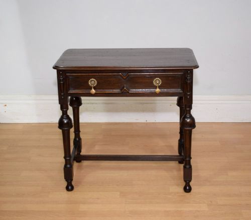 EARLY 20TH CENTURY OAK JACOBEAN TABLE - ADDITIONAL PHOTO 2