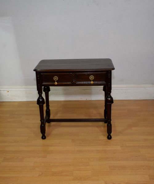 EARLY 20TH CENTURY OAK JACOBEAN TABLE - ADDITIONAL PHOTO 3