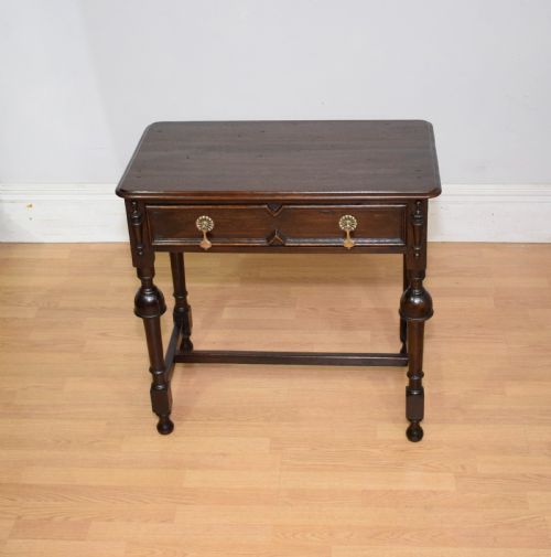EARLY 20TH CENTURY OAK JACOBEAN TABLE - ADDITIONAL PHOTO 5