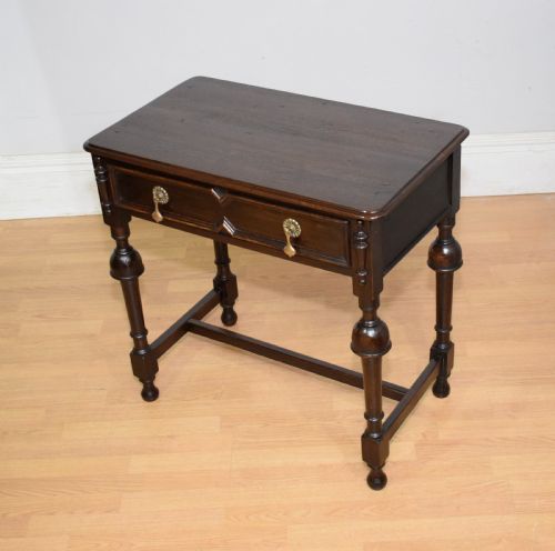 EARLY 20TH CENTURY OAK JACOBEAN TABLE - ADDITIONAL PHOTO 9