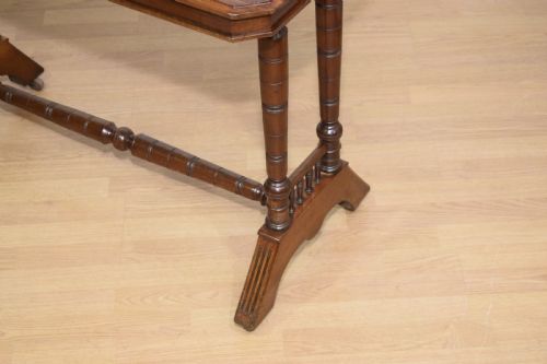 EDWARDIAN MAHOGANY CONSOLE TABLE - ADDITIONAL PHOTO 3