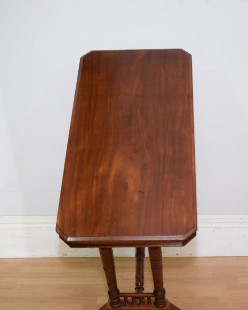 EDWARDIAN MAHOGANY CONSOLE TABLE - ADDITIONAL PHOTO 13