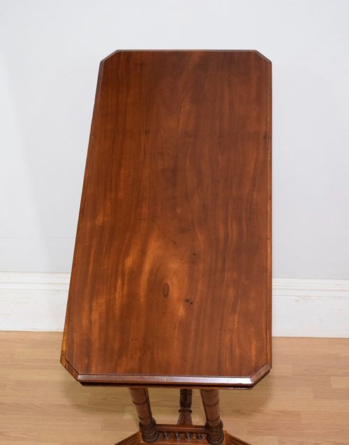 EDWARDIAN MAHOGANY CONSOLE TABLE - ADDITIONAL PHOTO 14
