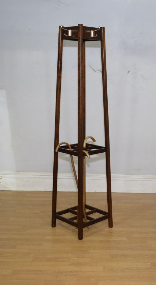 EARLY 20TH CENTURY HALLHAT STAND - ADDITIONAL PHOTO 2
