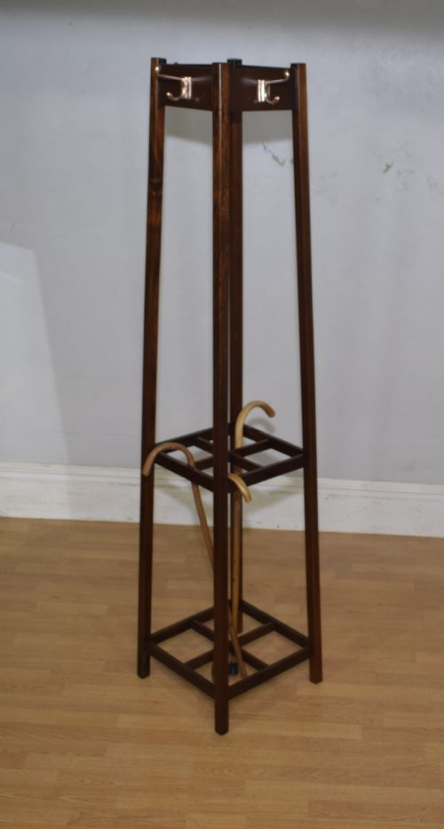 EARLY 20TH CENTURY HALLHAT STAND - ADDITIONAL PHOTO 3