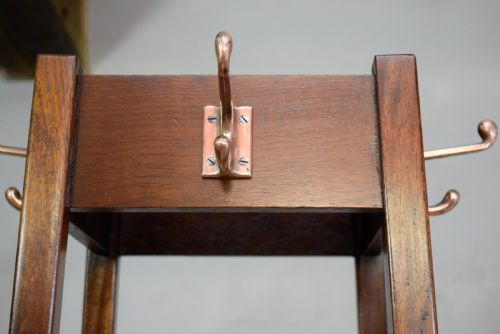 EARLY 20TH CENTURY HALLHAT STAND - ADDITIONAL PHOTO 14