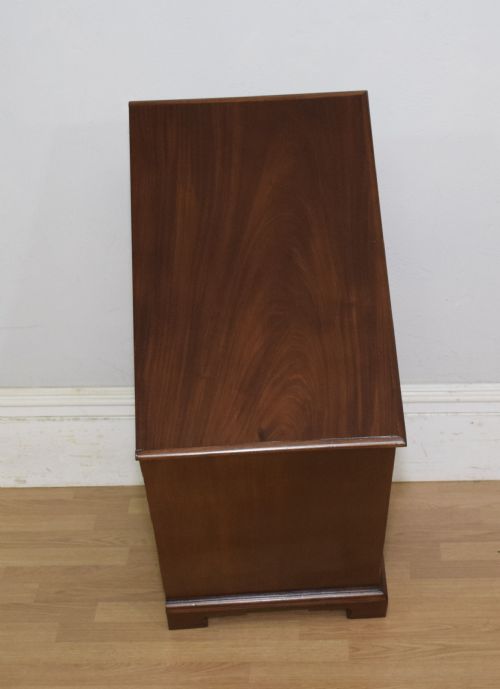 19TH CENTURY MAHOGANY BACHELORS CHEST OF DRAWERS - ADDITIONAL PHOTO 5