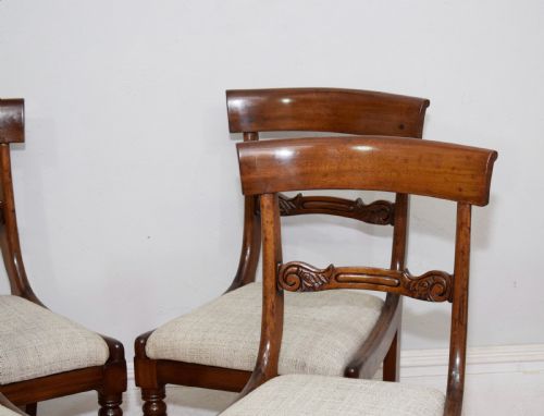 SET OF 4 REGENCY DINING CHAIRS - ADDITIONAL PHOTO 4