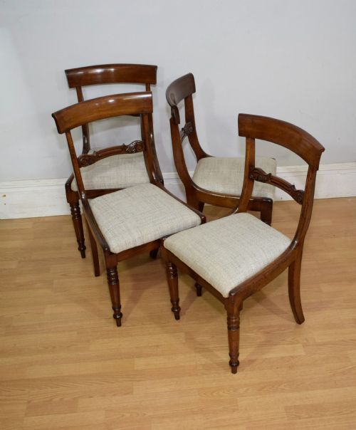 SET OF 4 REGENCY DINING CHAIRS - ADDITIONAL PHOTO 11