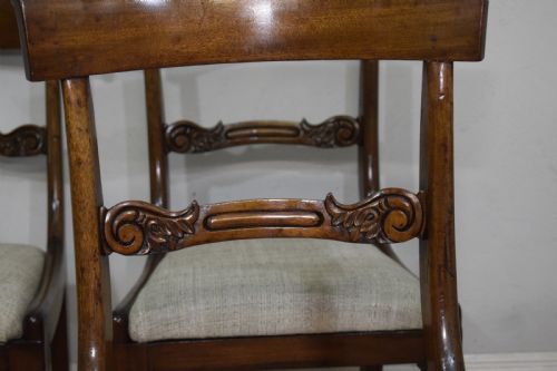 SET OF 4 REGENCY DINING CHAIRS - ADDITIONAL PHOTO 12