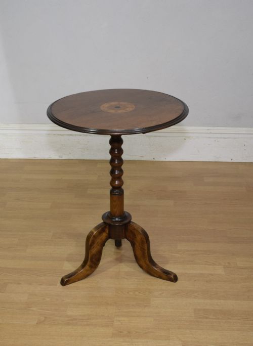 VICTORIAN WALNUT TRIPOD TABLE - ADDITIONAL PHOTO 3