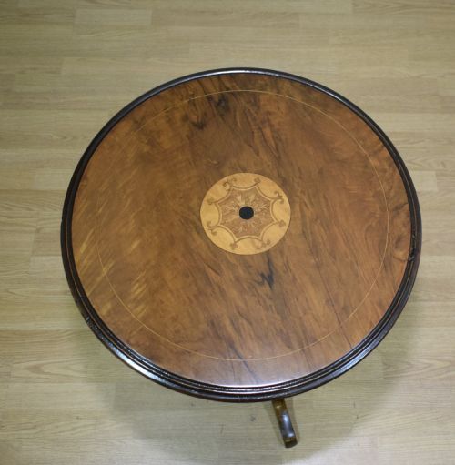 VICTORIAN WALNUT TRIPOD TABLE - ADDITIONAL PHOTO 13