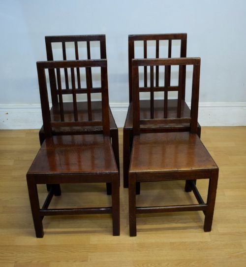 4 GEORGIAN PERIOD DINING CHAIRS - ADDITIONAL PHOTO 16