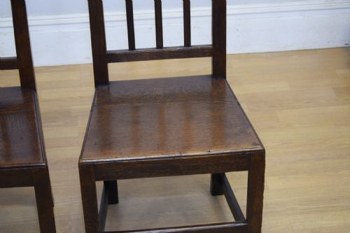 4 GEORGIAN PERIOD DINING CHAIRS - ADDITIONAL PHOTO 18