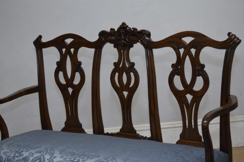 EARLY 20TH CENTURY CHIPPENDALE COUCH - ADDITIONAL PHOTO 14