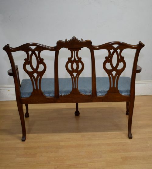 EARLY 20TH CENTURY CHIPPENDALE COUCH - ADDITIONAL PHOTO 18