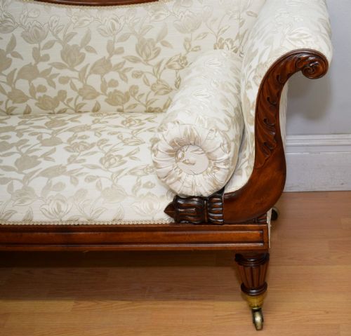 GEORGIAN PERIOD UPHOLSTERED COUCH - ADDITIONAL PHOTO 20