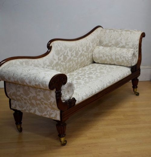 GEORGIAN PERIOD UPHOLSTERED COUCH - ADDITIONAL PHOTO 23