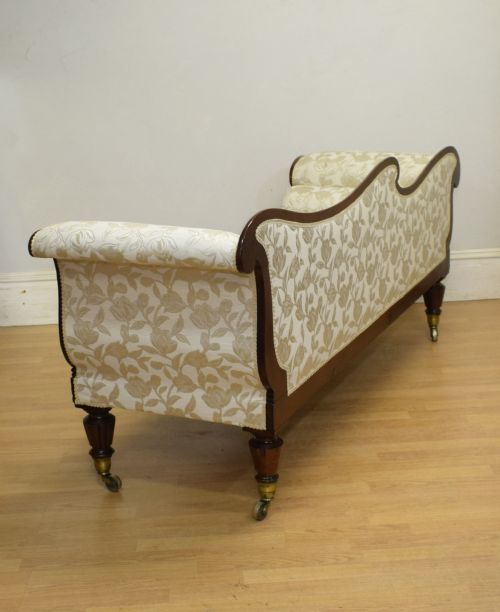GEORGIAN PERIOD UPHOLSTERED COUCH - ADDITIONAL PHOTO 25