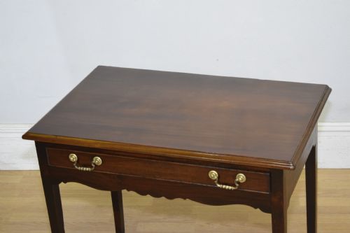GEORGIAN MAHOGANY LOWBOY - ADDITIONAL PHOTO 7