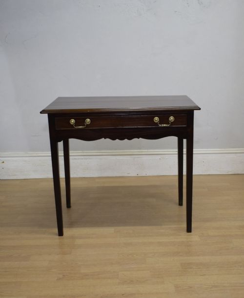 GEORGIAN MAHOGANY LOWBOY - ADDITIONAL PHOTO 10