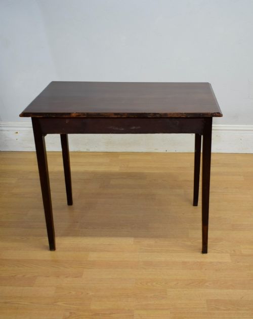 GEORGIAN MAHOGANY LOWBOY - ADDITIONAL PHOTO 16
