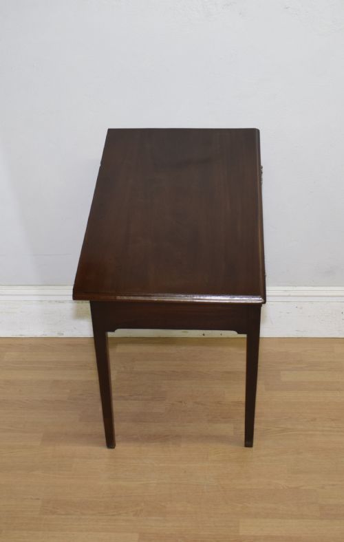 GEORGIAN MAHOGANY LOWBOY - ADDITIONAL PHOTO 17