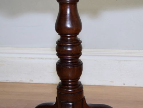 GEORGIAN PERIOD OAK TRIPOD TABLE - ADDITIONAL PHOTO 12