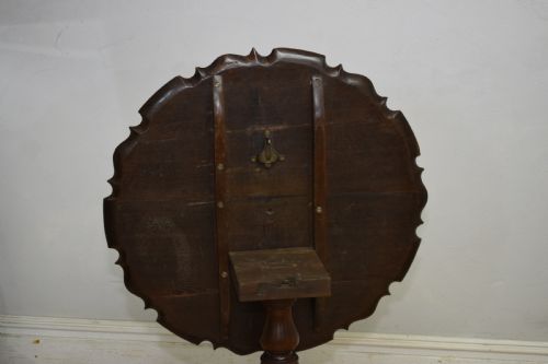 GEORGIAN PERIOD OAK TRIPOD TABLE - ADDITIONAL PHOTO 18