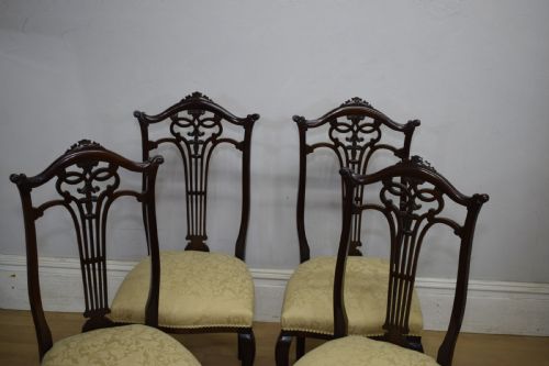 VICTORIAN HIGH BACK DINING CHAIRS - ADDITIONAL PHOTO 6