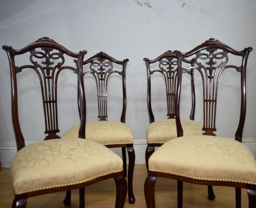 VICTORIAN HIGH BACK DINING CHAIRS - ADDITIONAL PHOTO 11