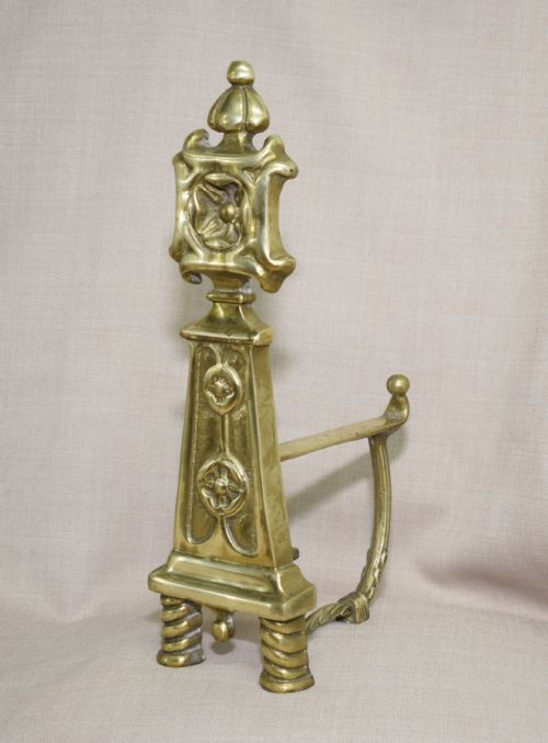 PAIR OF EARLY 20TH CENTURY FIRE DOGS - ADDITIONAL PHOTO 2