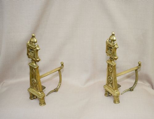 PAIR OF EARLY 20TH CENTURY FIRE DOGS - ADDITIONAL PHOTO 10