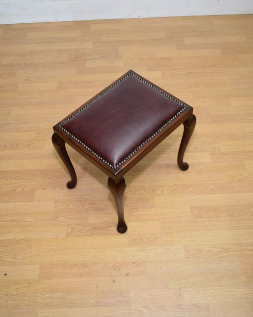 EARLY 20TH CENTURY MAHOGANY STOOL - ADDITIONAL PHOTO 4