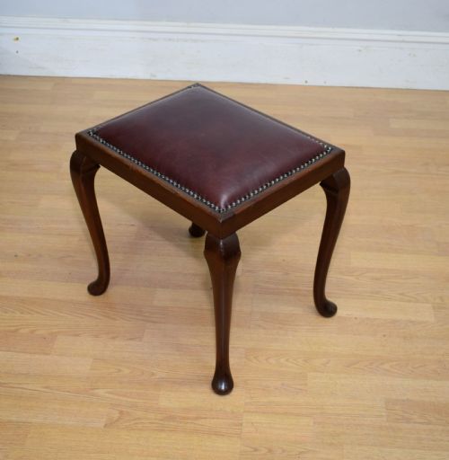 EARLY 20TH CENTURY MAHOGANY STOOL - ADDITIONAL PHOTO 10