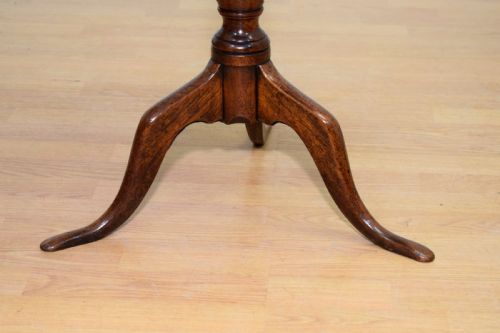 GEORGIAN PERIOD WALNUT TRIPOD TABLE - ADDITIONAL PHOTO 12