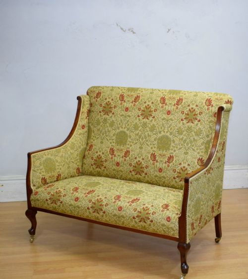 fig 2. Antique Victorian Couch, Settee, Sofa