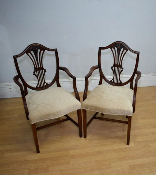 PAIR OF EARLY 20TH CENTURY ELBOW CHAIRS - ADDITIONAL PHOTO 2