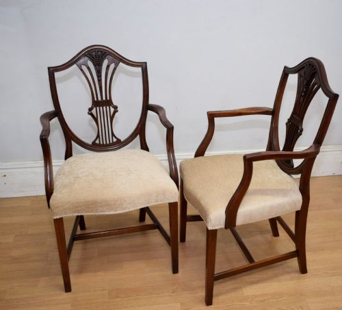 PAIR OF EARLY 20TH CENTURY ELBOW CHAIRS - ADDITIONAL PHOTO 7