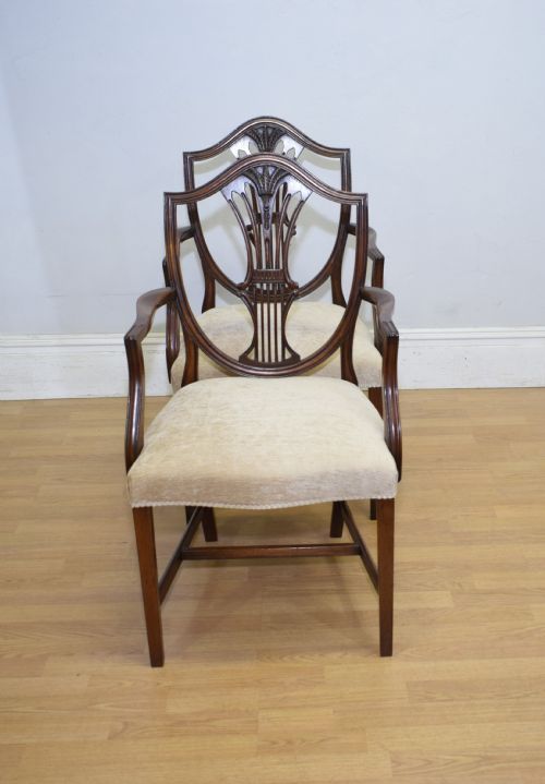 PAIR OF EARLY 20TH CENTURY ELBOW CHAIRS - ADDITIONAL PHOTO 10