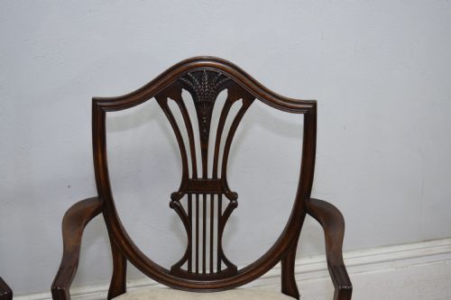 PAIR OF EARLY 20TH CENTURY ELBOW CHAIRS - ADDITIONAL PHOTO 14