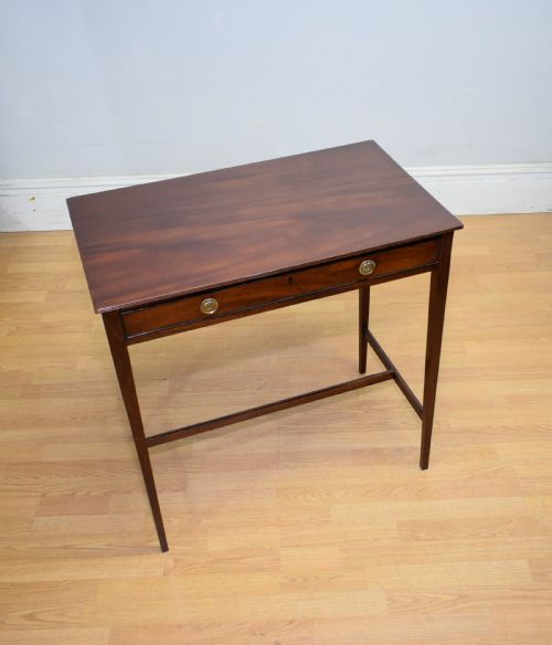 REGENCY MAHOGANY SIDE TABLE - ADDITIONAL PHOTO 1