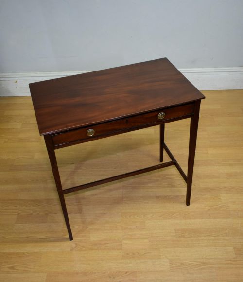 REGENCY MAHOGANY SIDE TABLE - ADDITIONAL PHOTO 2